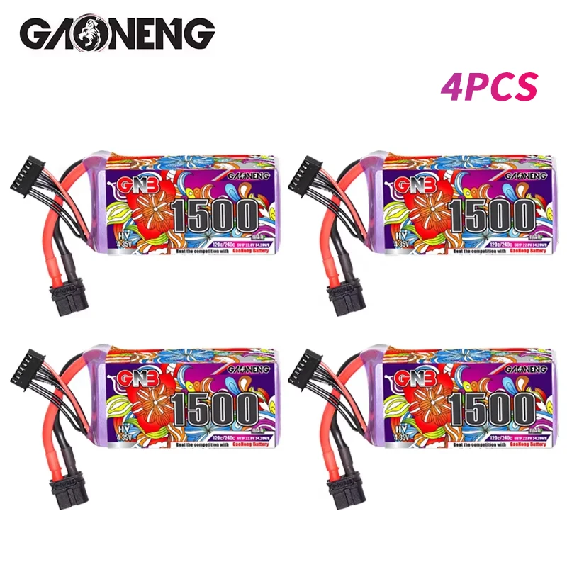 GNB Batería LiPo Alta Potencia para Dron FPV RC - imagen 4