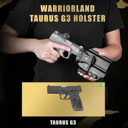 Funda IWB Taurus G3 Kydex extracción rápida diestro