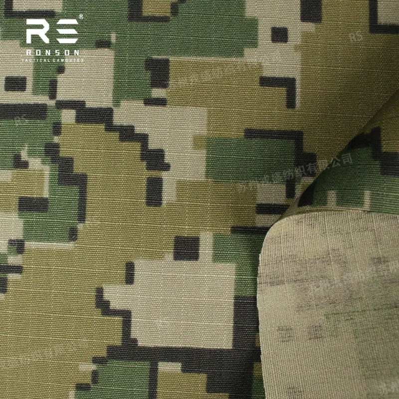 Tela táctica ripstop NYCO camuflaje militar algodón y nailon - imagen 4