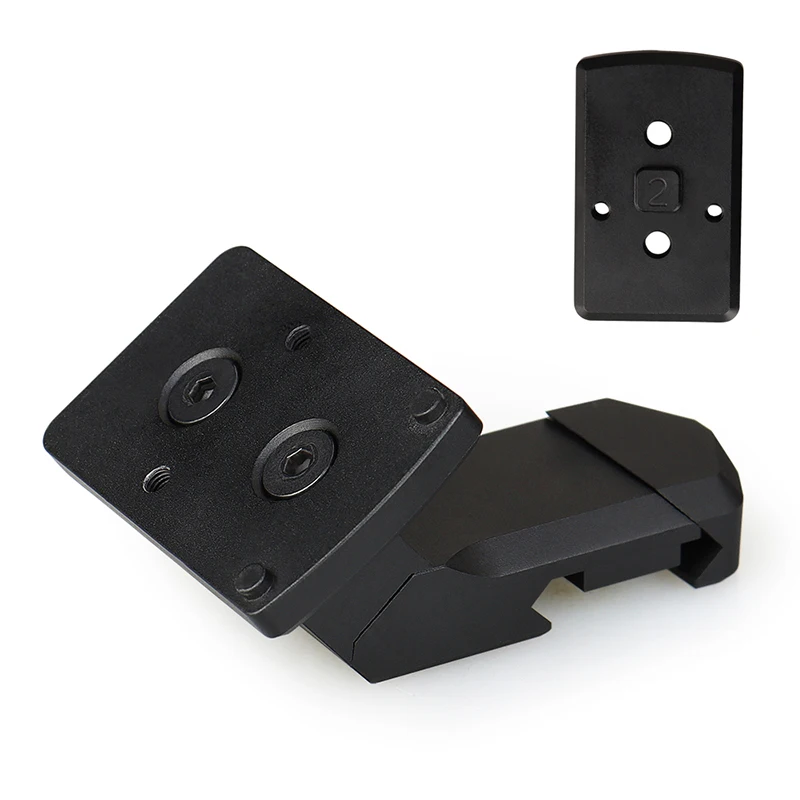 Soporte óptico desplazado para mini mira, rail Picatinny