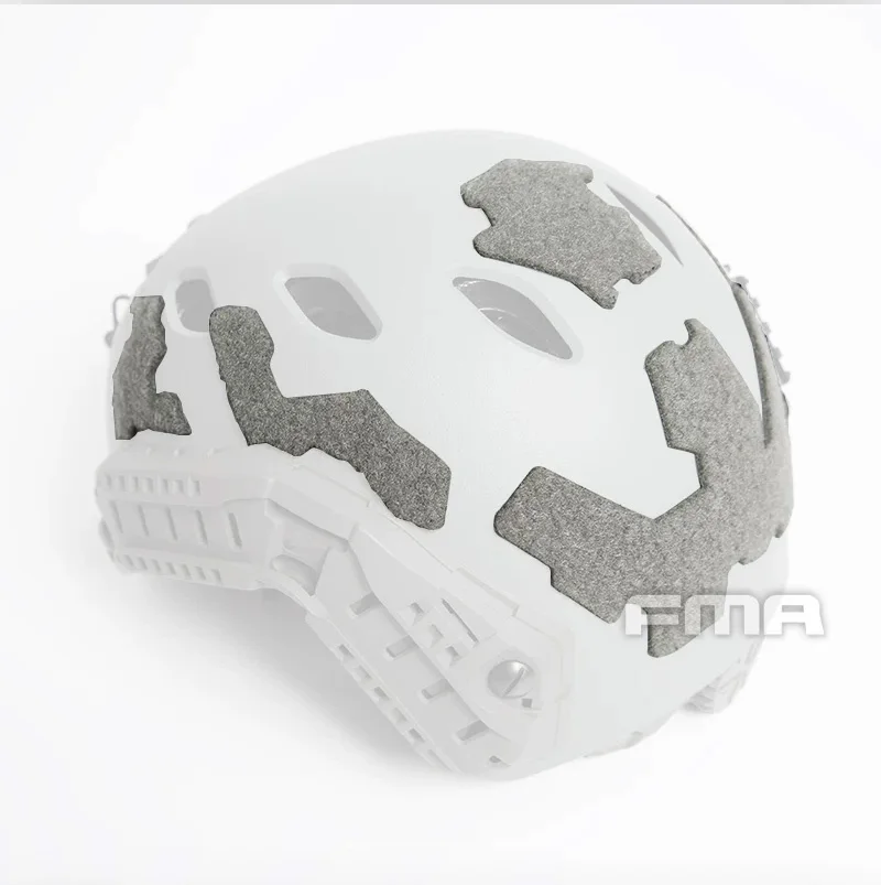 Panel de velcro casco FTHS para montar luces de supervivencia