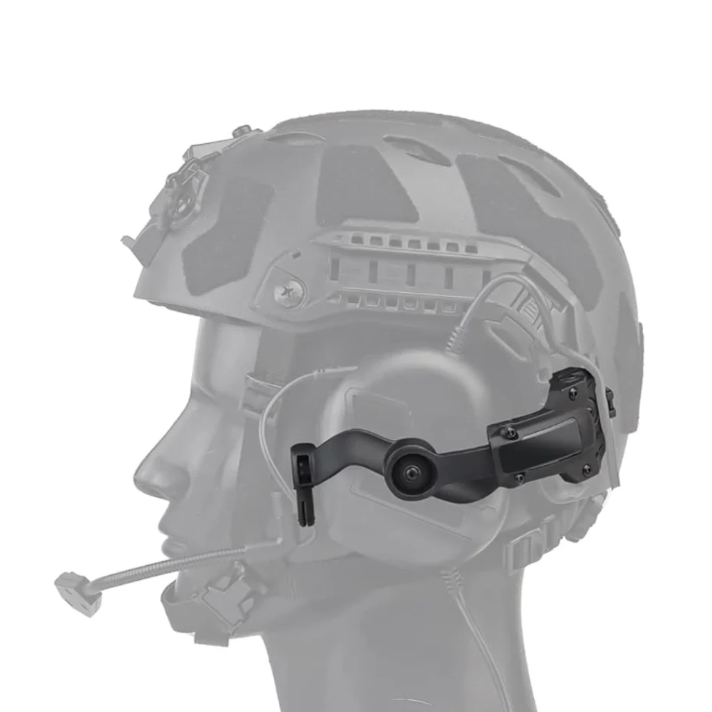 Adaptador de audífonos para casco táctico ARC Track M-LOK OPS giratorio - imagen 5