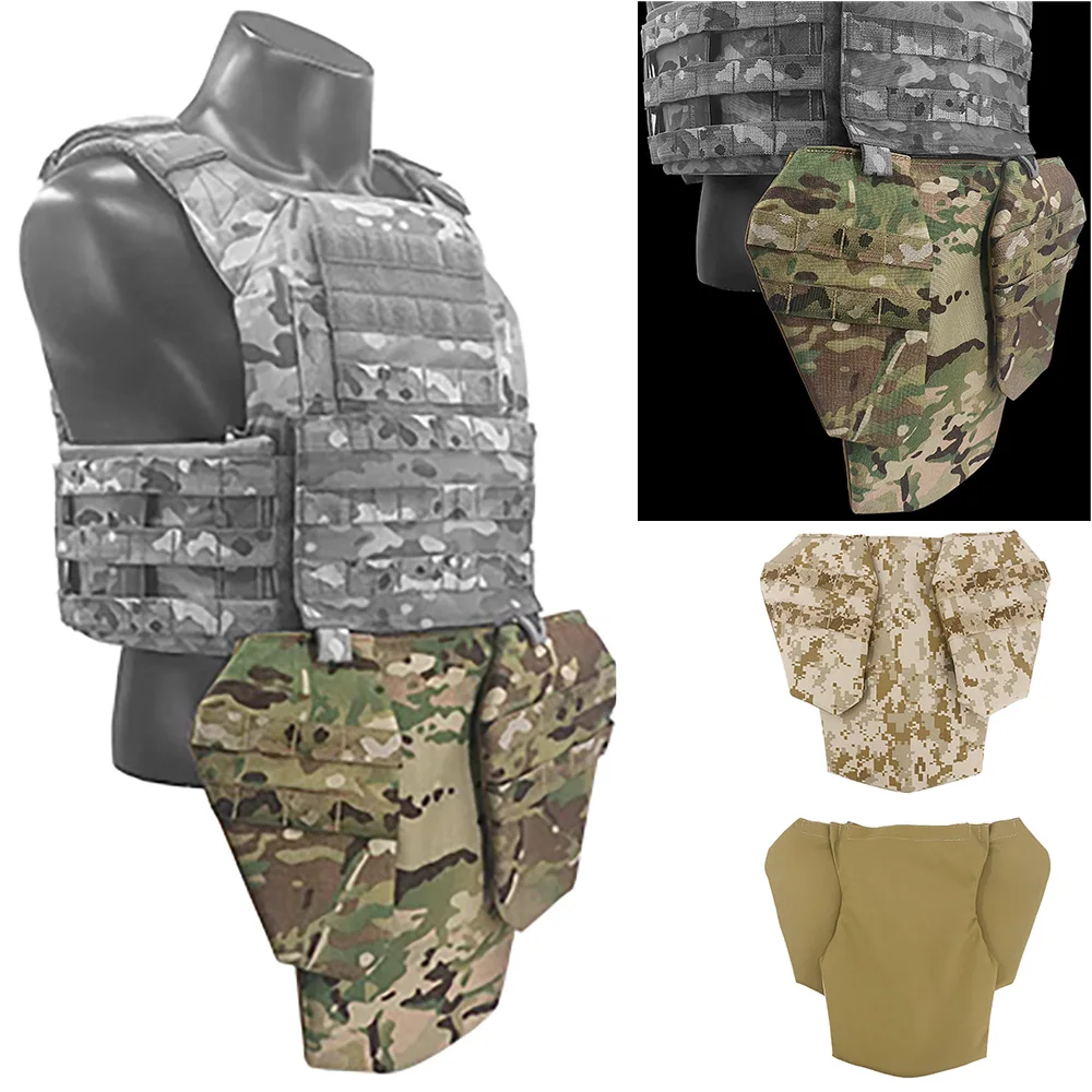 ARS Chaleco Táctico MOLLE Protección Entrepierna Caza - imagen 5