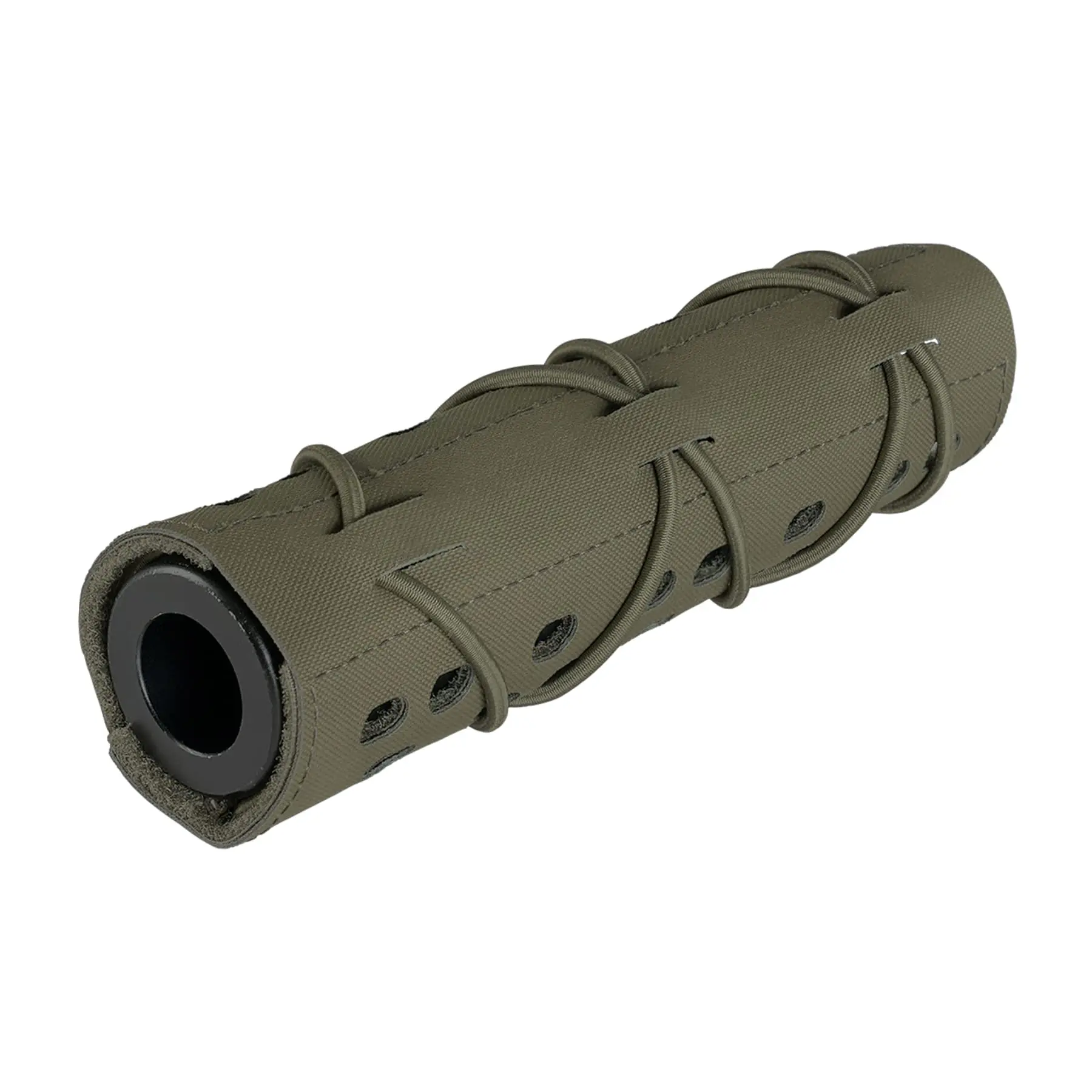 Vista de la funda con patrón camuflaje
