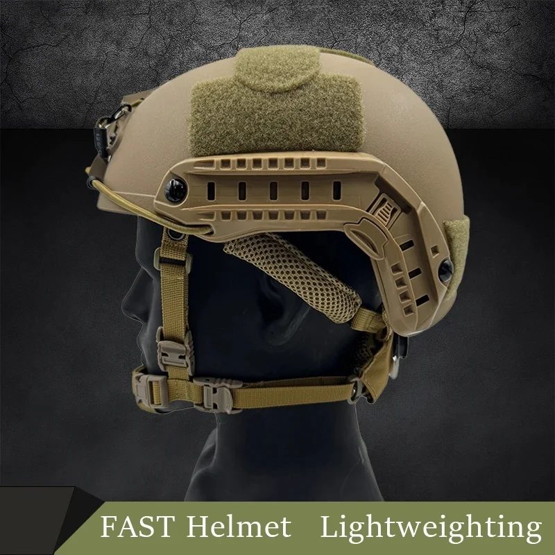 Casco táctico FAST 3.0 ABS ligero con suspensión ajustable