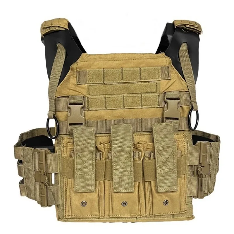 Chaleco táctico camuflaje MOLLE ripstop resistente - imagen 2