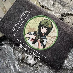 Parche táctico moral de gancho y bucle para mochila y brazalete
