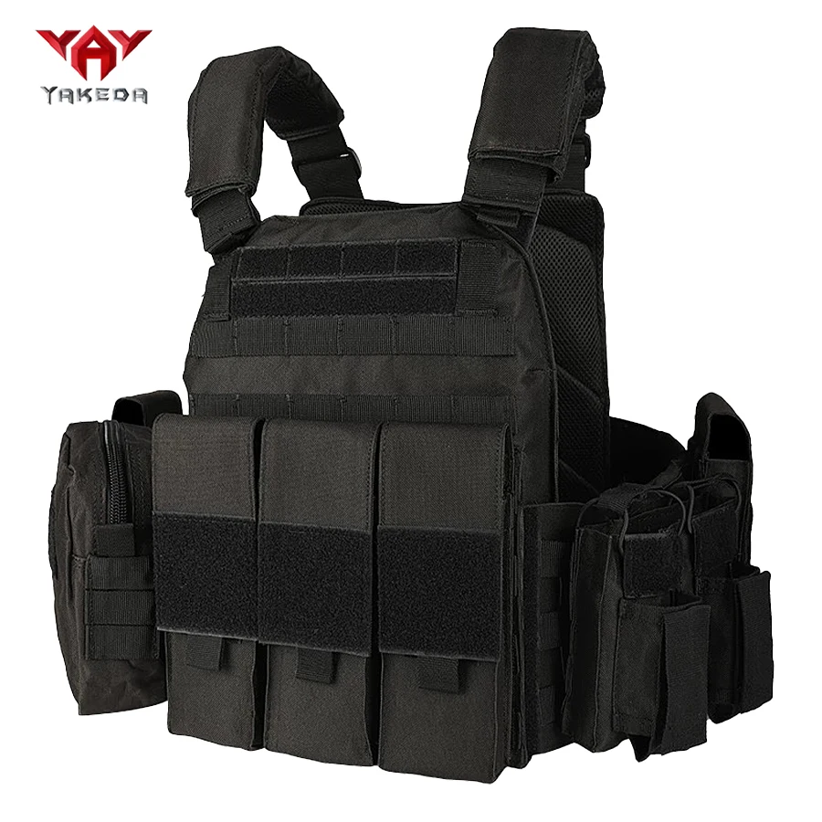 YAKEDA Chaleco Táctico MOLLE Transpirable Resistente – Uso Militar - imagen 3