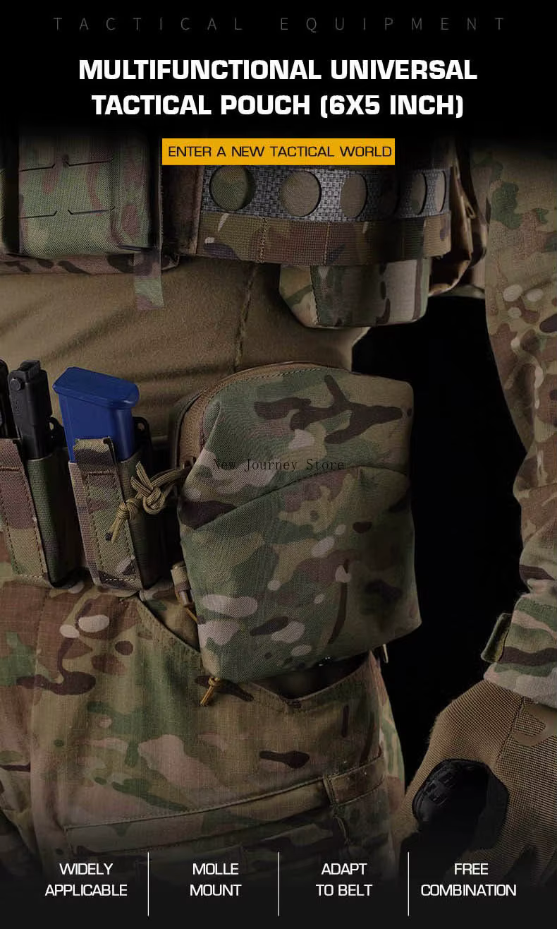Bolsillo táctico con sistema MOLLE