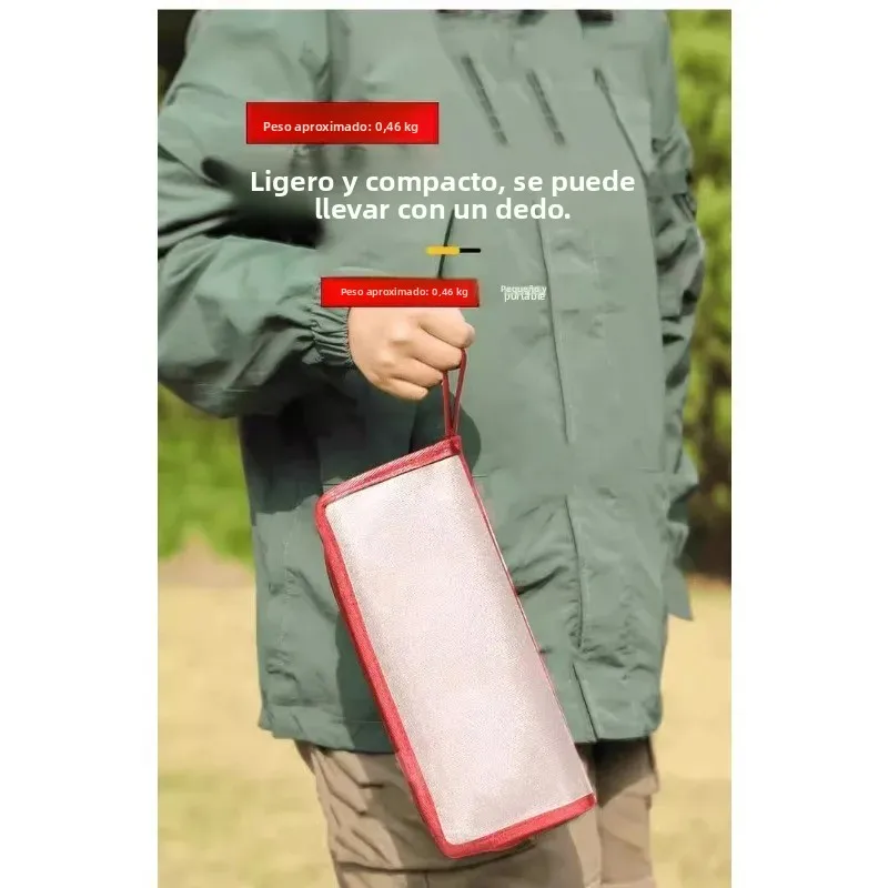 Silla plegable ultraligera portátil outdoor retráctil para pesca - imagen 2