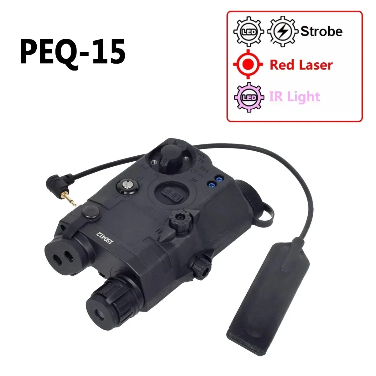 Zenitco Perst-4 dispositivo PEQ combinado verde e IR para airsoft - imagen 2