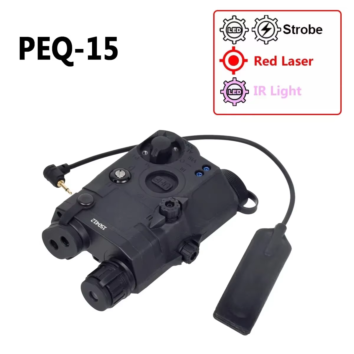 Zenitco Perst-4 dispositivo PEQ combinado verde e IR para airsoft - imagen 2