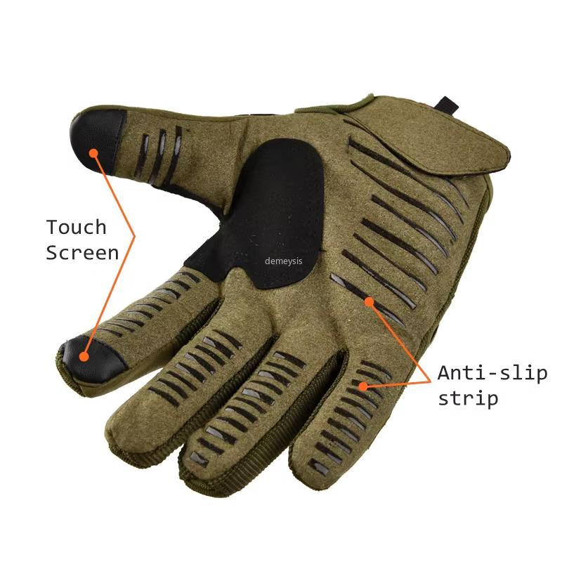 Guantes tácticos nudillos duros pantalla táctil motocross - imagen 4