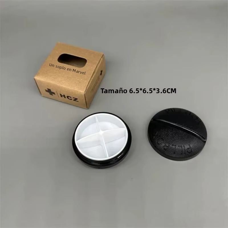 Botiquín táctico portátil mini con compartimentos para cápsulas - imagen 3