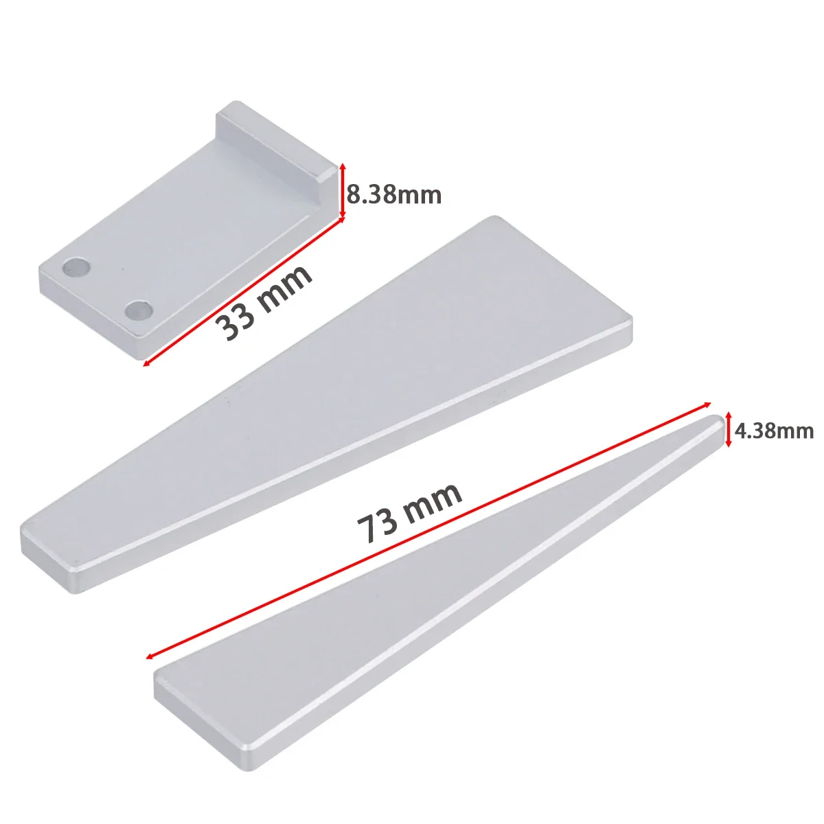 Montaje nivelador óptico aluminio para visor táctico – Caza outdoor