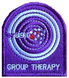 Parche táctico bordado TERAPIA GROUP con velcro para tiro deportivo - imagen 3