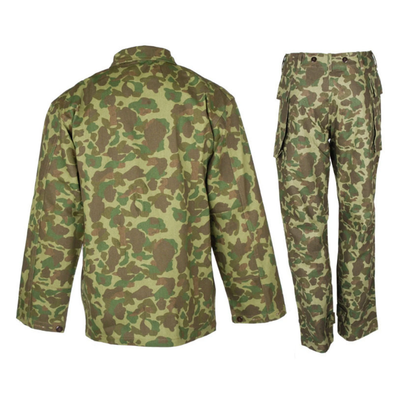 Uniforme militar camuflaje P42 HBT chaqueta y pantalón recreación - imagen 3