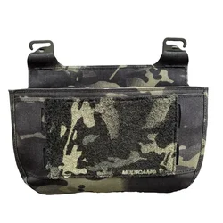 Dope chaleco táctico multicolor con panel frontal y bolsillos