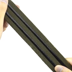 Cinturón táctico de muslo elástico antideslizante para funda QLS