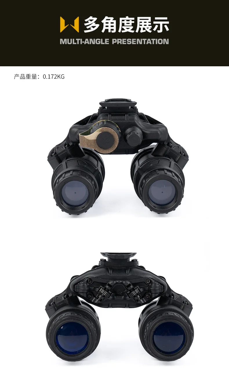 Detalle del diseño binocular
