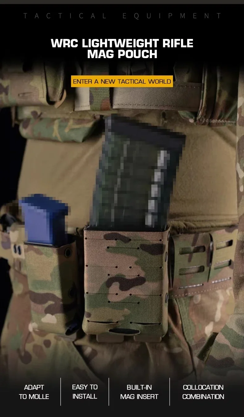 Bolsa táctica para cargadores 5.56/7.62