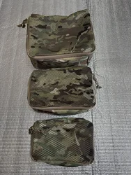 Bolsa de Aseo Portátil de Nylon con Malla y Gran Capacidad para Viaje