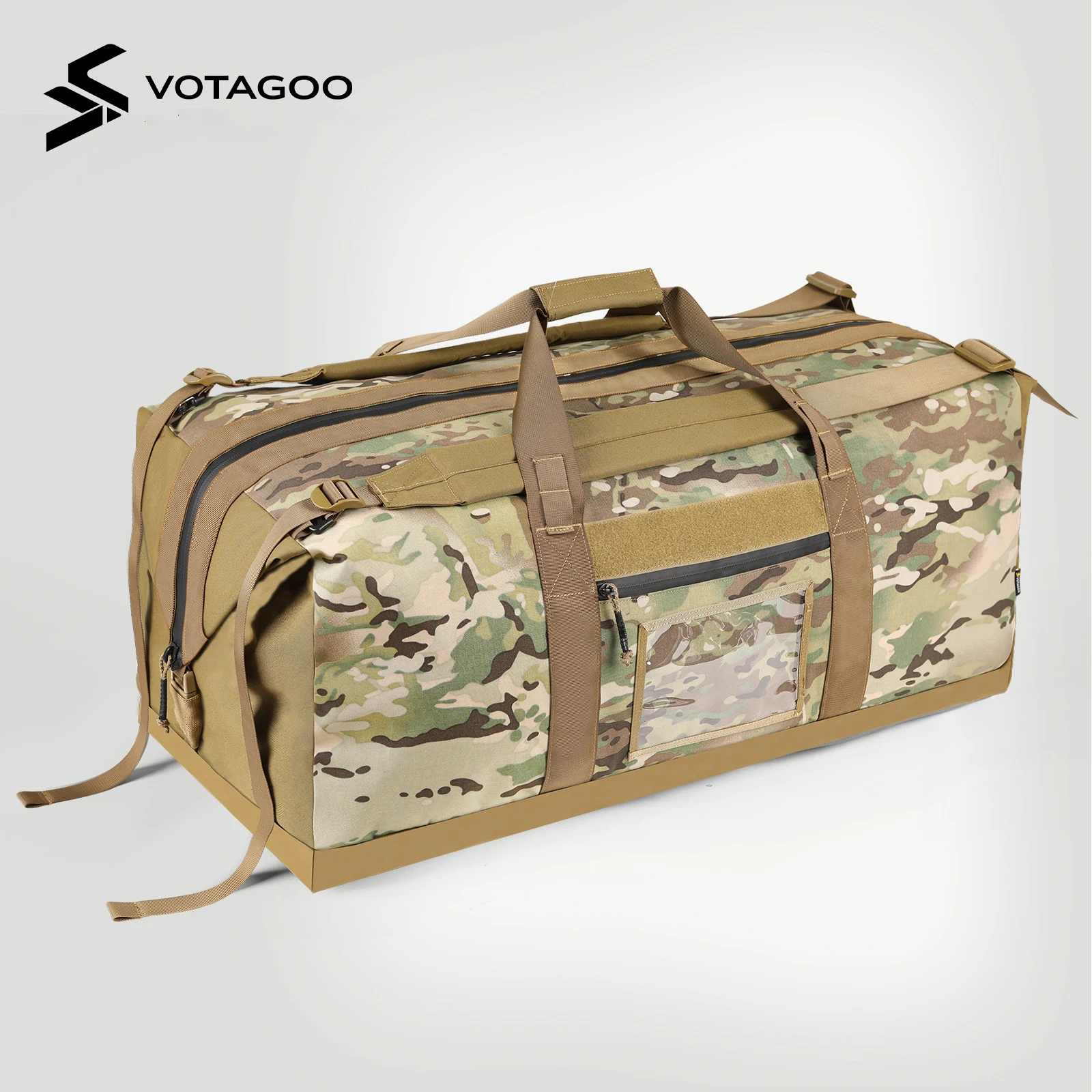 VOTAGOO saco de viaje táctico impermeable plegable apertura total - imagen 2