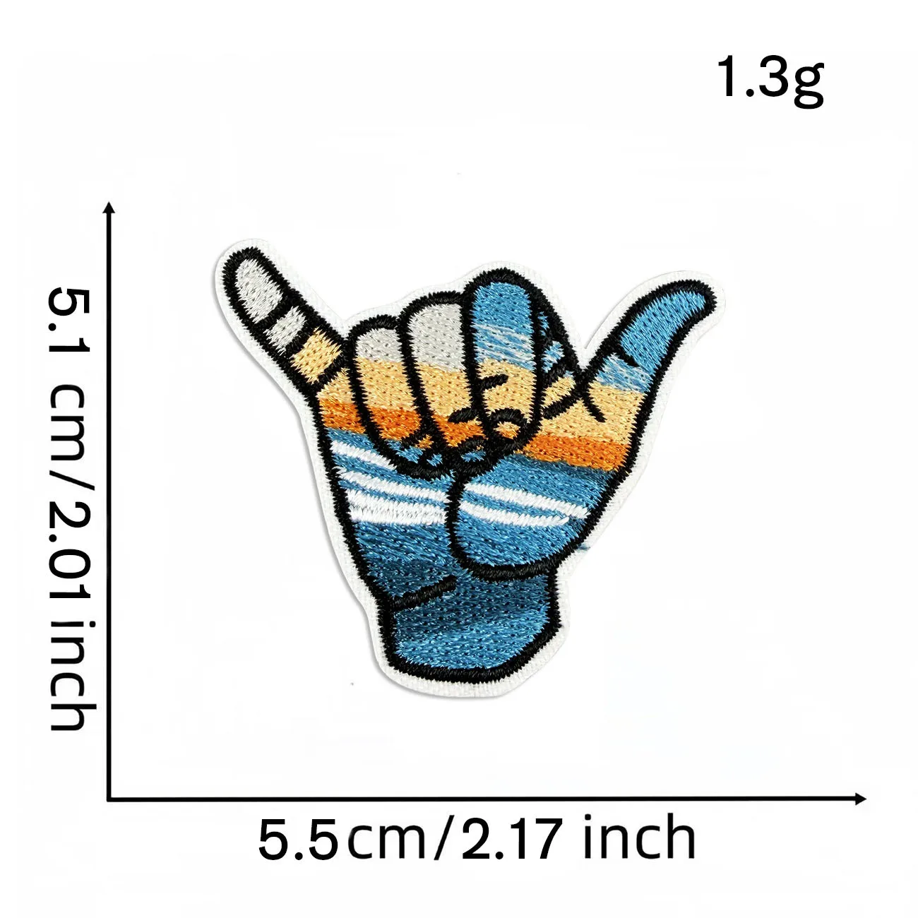 Parches termoadhesivos bordados estilo veraniego para ropa y gorros
