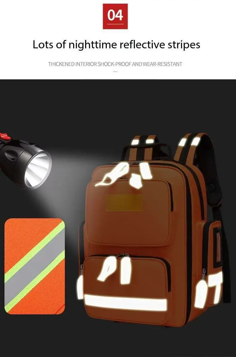 Mochila táctica médica emergencia – Kit portátil primeros auxilios - imagen 5