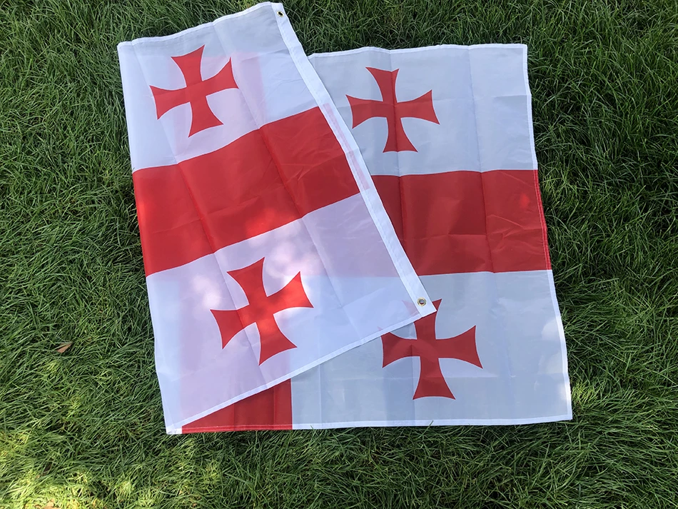 Bandera de poliéster Georgia para interior y exterior - imagen 4