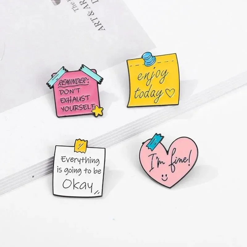 Notas adhesivas y diseño del conjunto