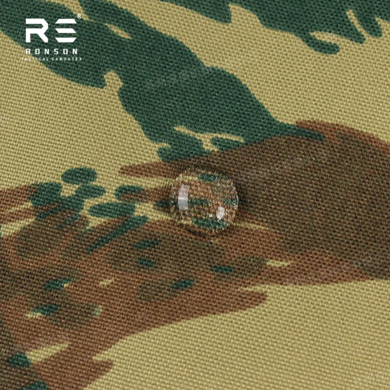 Tela Cordura 500D camuflaje Grecia Lizard impermeable PU táctica - imagen 5