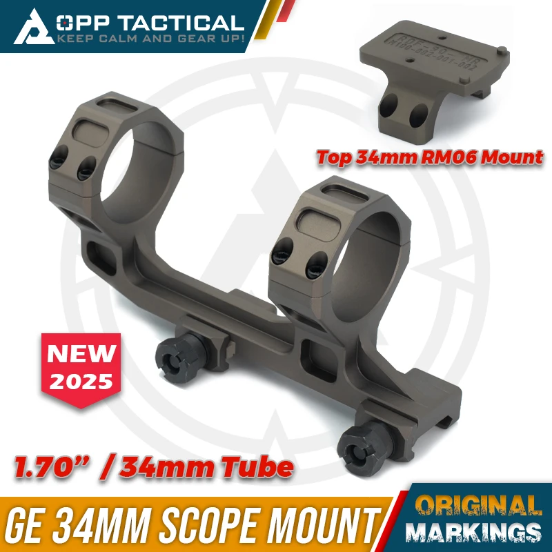 Evolution Gear GE soporte de mira telescópica táctico rifle negro arena - imagen 3
