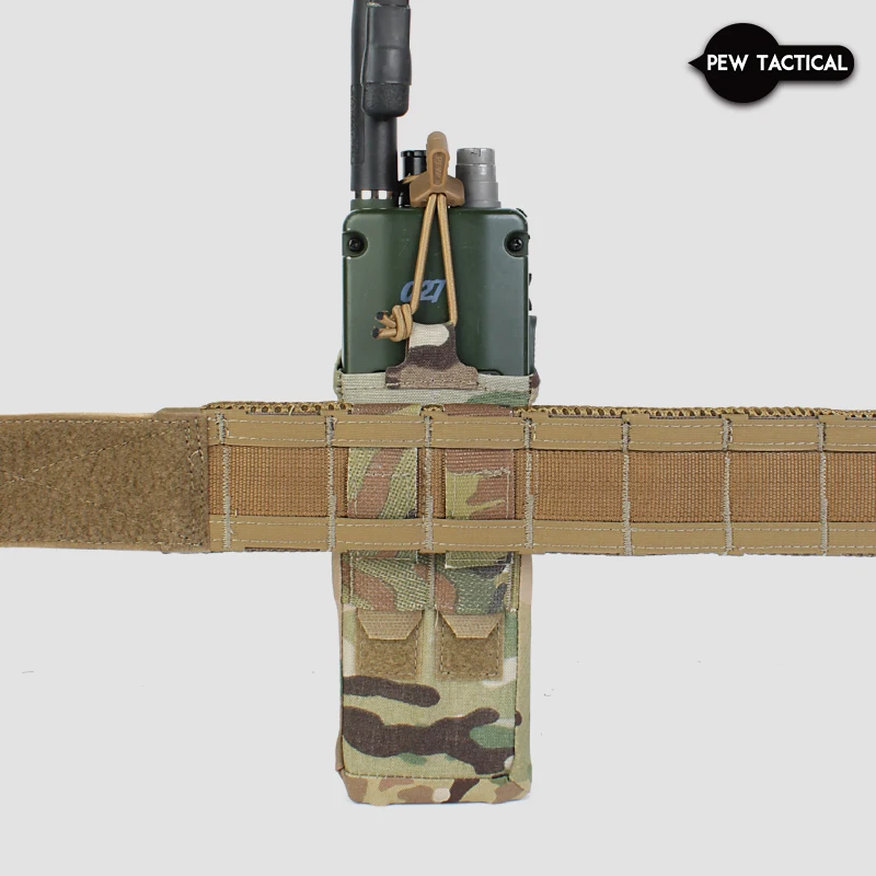 Correa táctica PEW estilo HSP para pecho con bolsillo PRC - imagen 3