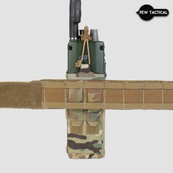 Correa táctica PEW estilo HSP para pecho con bolsillo PRC