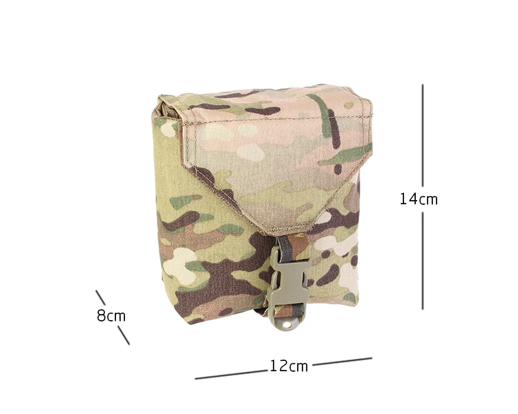 Bolsa acolchada para gafas de visión nocturna vista frontal