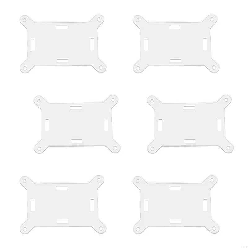 Clips multiusos portatarjetas acrílico transparente resistente al agua - imagen 4