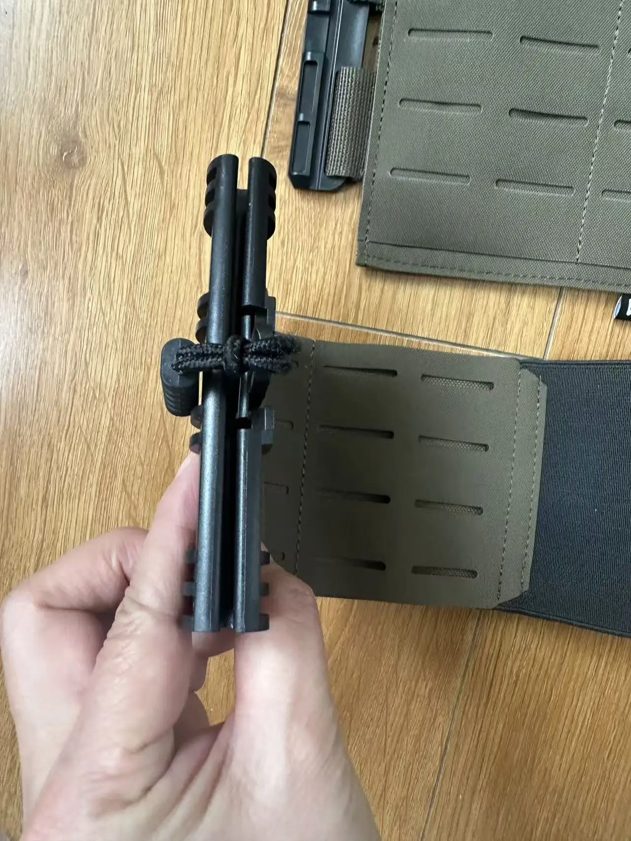 Funda de cintura MOLLE liberación rápida táctica outdoor