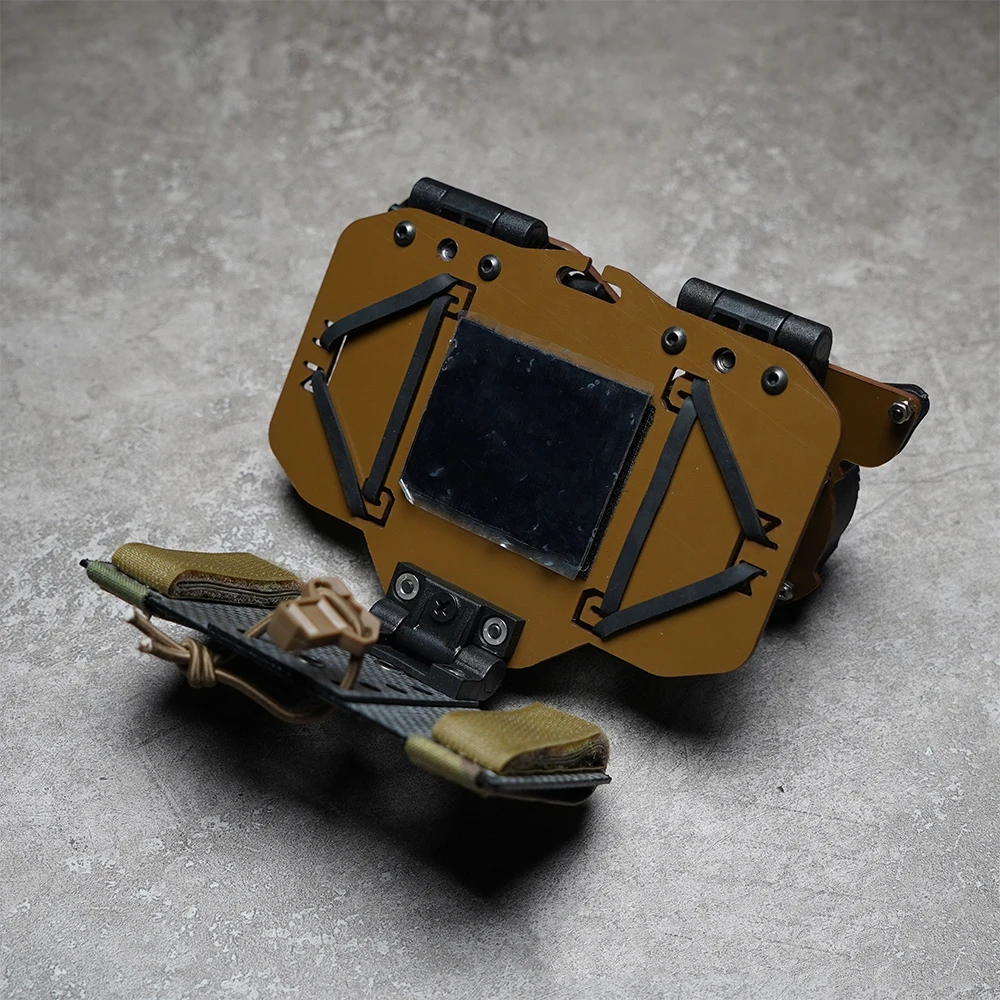 Placa táctica MOLLE de navegación para chaleco Airsoft con móvil - imagen 3