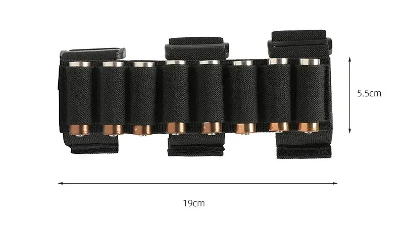 Bolsa portamuniciones desmontable de brazo para caza – Compatible 12/20 - imagen 4