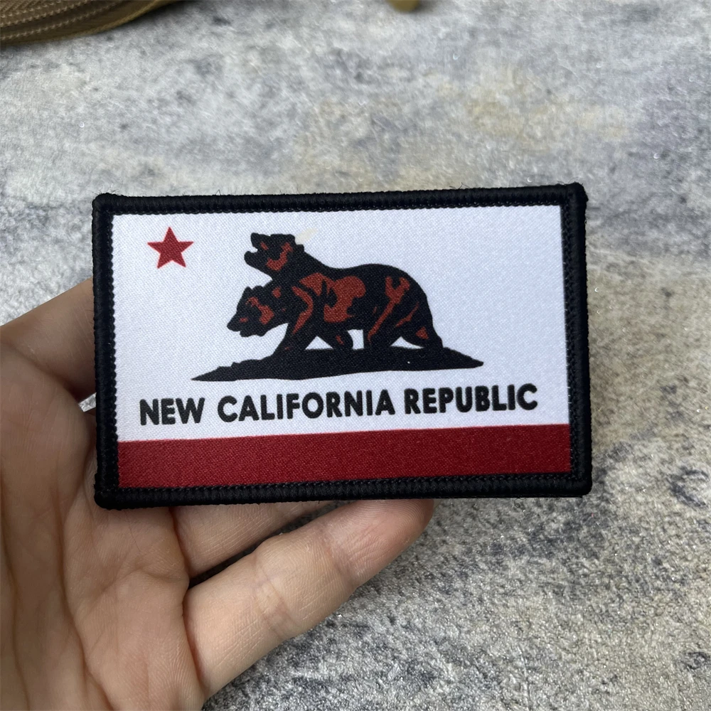 Brazalete táctico bandera República de California - imagen 4