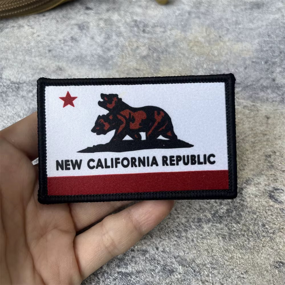 Brazalete táctico bandera República de California - imagen 4