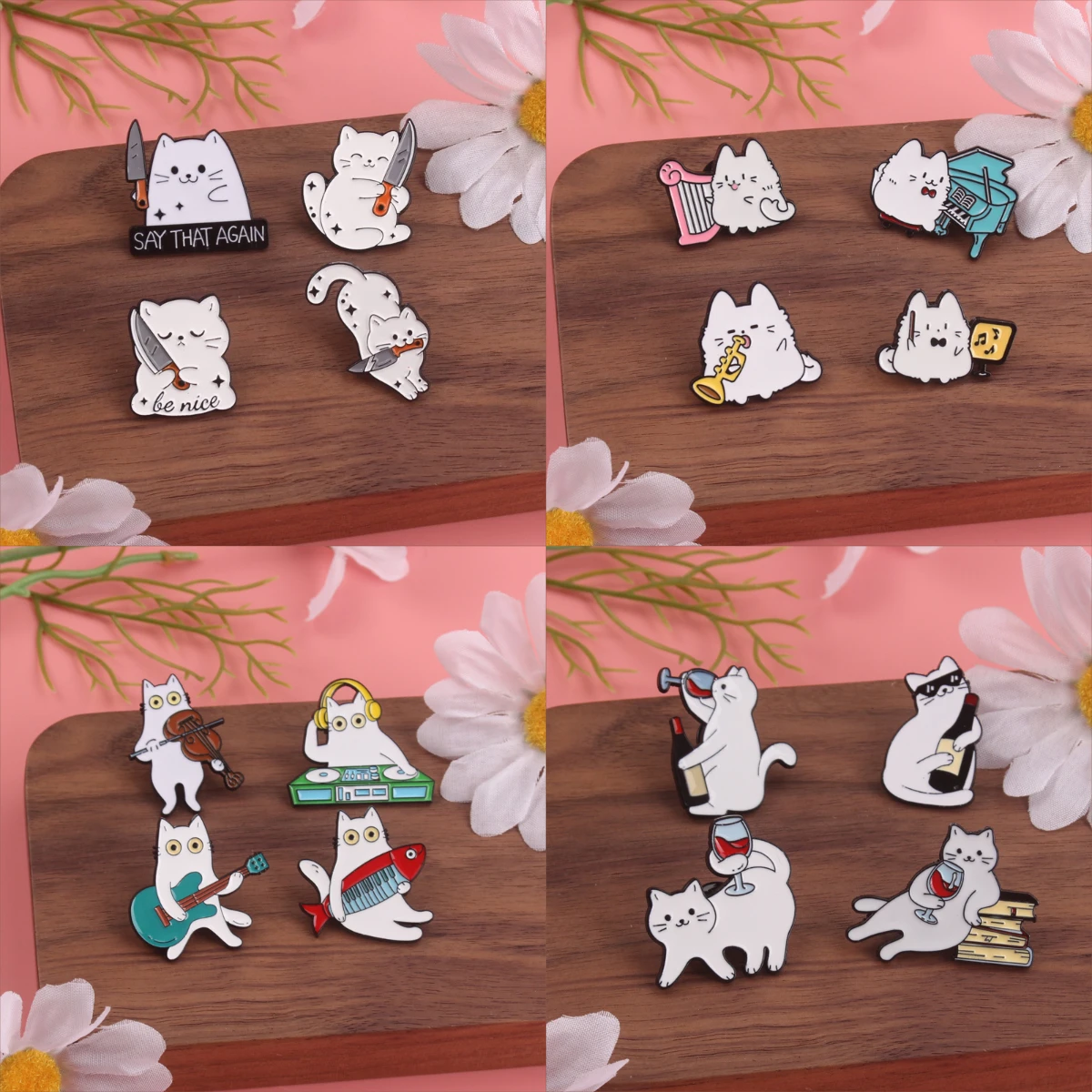 Broches de animales con alfiler para chaquetas y accesorios DIY - imagen 5