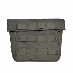 Bolsa colgante MOLLE frontal para chaleco táctico y cinturón