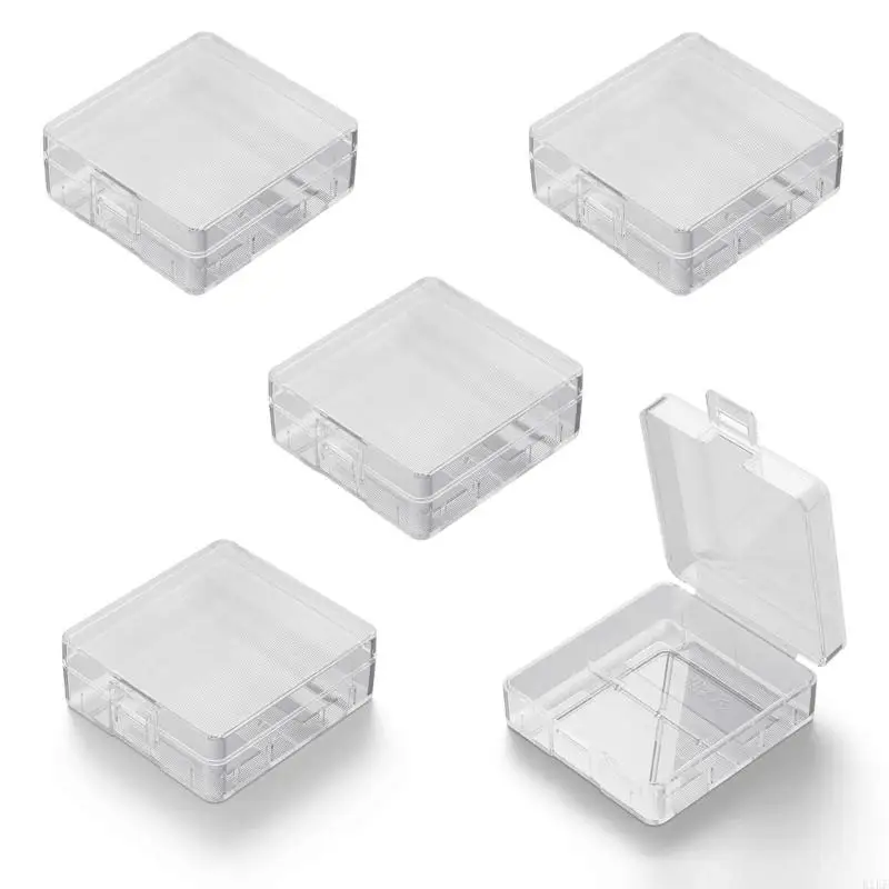 Carcasa batería 9V transparente K1KF – Contenedor almacenamiento para mochilas - imagen 4