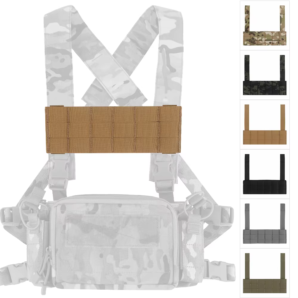 D3CRM MK3 Pechera Táctica – Panel MOLLE con Soporte para Teléfono - imagen 2