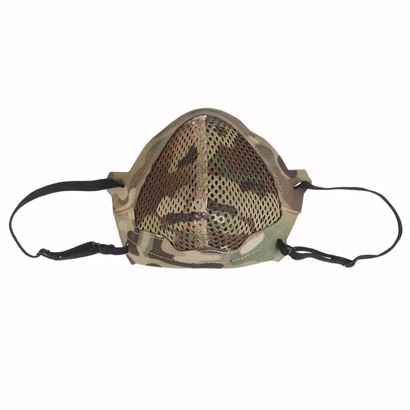 Mascarilla protección airsoft plegable de silicona transpirable - imagen 3
