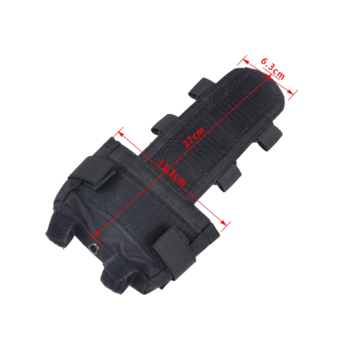 FAST Helmet MK2: funda batería táctica Cordura con Velcro - imagen 2