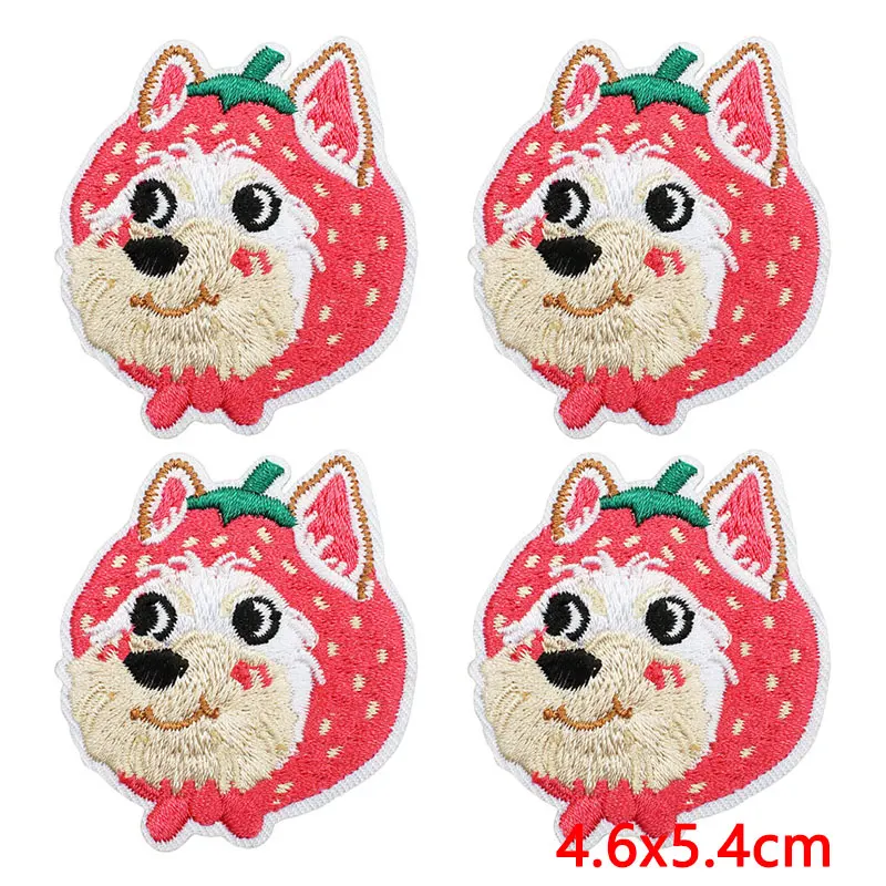 Parche bordado termoadhesivo corgi y beagle para ropa manualidades - imagen 5