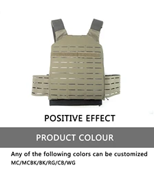 DMGear FCSK Chaleco táctico MOLLE panel trasero camuflaje